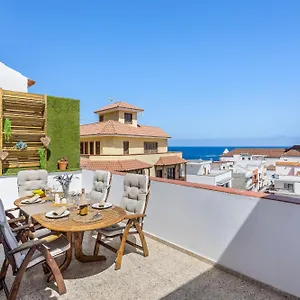 Penthouse, Close To The Natural Pools With Big Terrace, Ocean & View Apartamento Garachico (Tenerife)